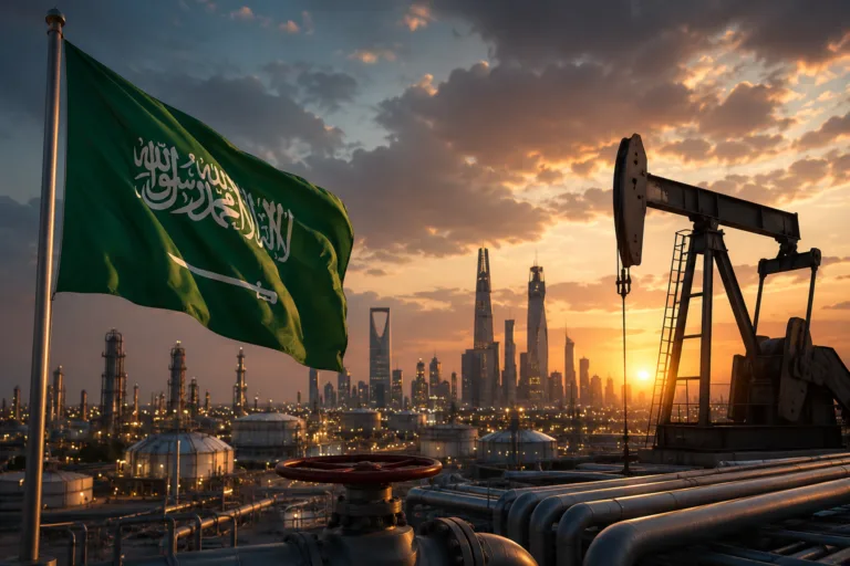 Oil Shock Pushes Saudi Economy into Its Sharpest Contraction Since the Pandemic