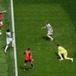 مباراة إسبانيا وبلجيكا في كأس العالم