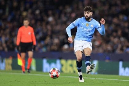 جفارديول لاعب مانشستر سيتي