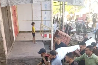 إدانة فلسطينية لقصف مشيعي جنازة في النصيرات.. والمجلس الوطني يصفه بـجريمة حرب