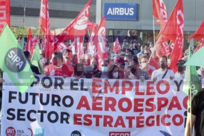 Airbus workers in Spain strike to protest deteriorating working conditions