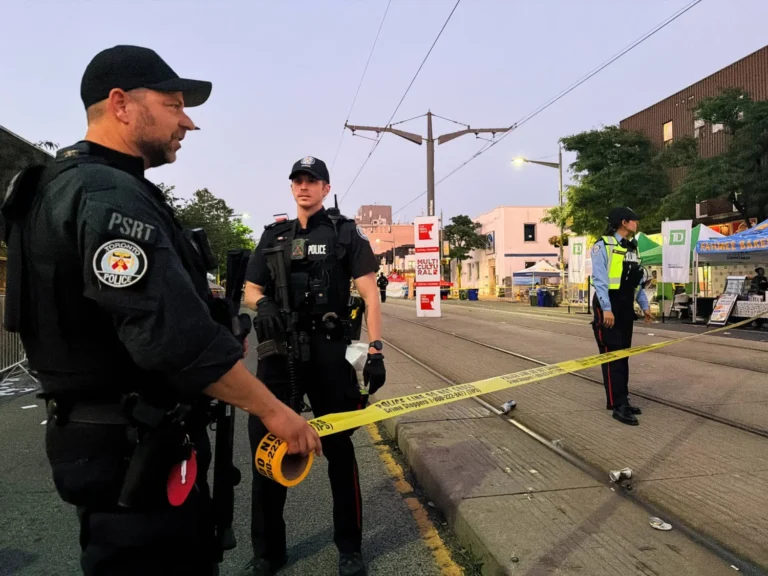 A shooting in Toronto leaves two dead and five injured; police continue their investigation