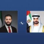 خلال اتصال هاتفي.. رئيس الإمارات والرئيس السوري يبحثان علاقات التعاون والتطورات الإقليمية