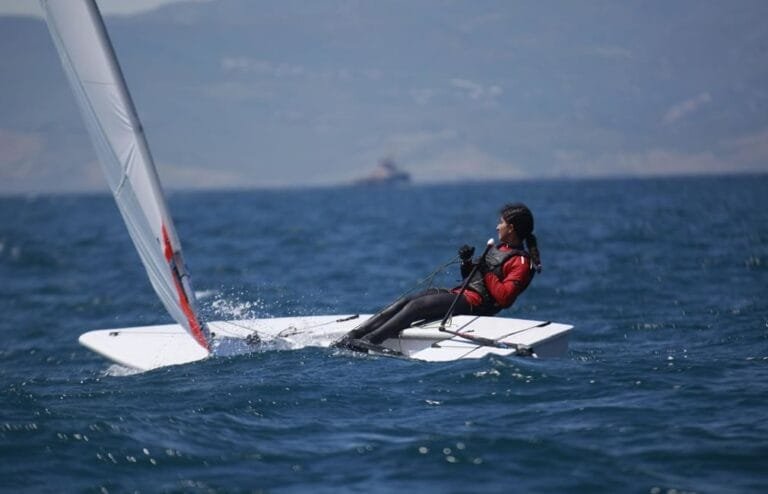 Denmark.. Marwa Al Hammadi represents the UAE in the World Modern Sailing Championship