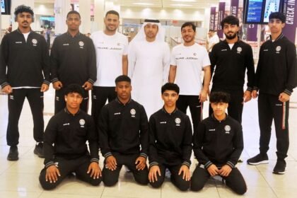The UAE judo team begins its Asian journey in Amman in the youth competitions