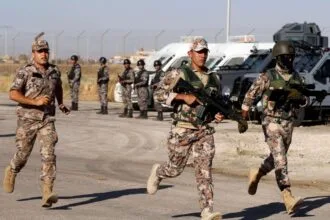 The Jordanian army foils an attempt to smuggle drugs via guided balloons on the eastern border