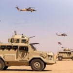 The Jordanian army announces it shot down a drone that violated the kingdom's airspace in the eastern desert