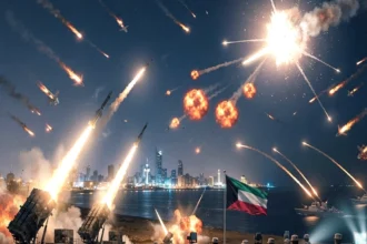 الجيش الكويتي: اعتراض صاروخ باليستي و5 صواريخ كروز و33 طائرة مسيرة منذ مساء اليوم