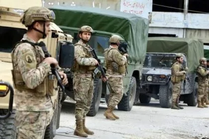 The Lebanese army is reinforcing its deployment in the south as the first phase of the security agreements is implemented