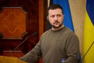 The Ukrainian president warns of unprecedented military cooperation between Moscow and Pyongyang