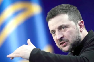 الرئيس الأوكراني فولوديمير زيلينسكي