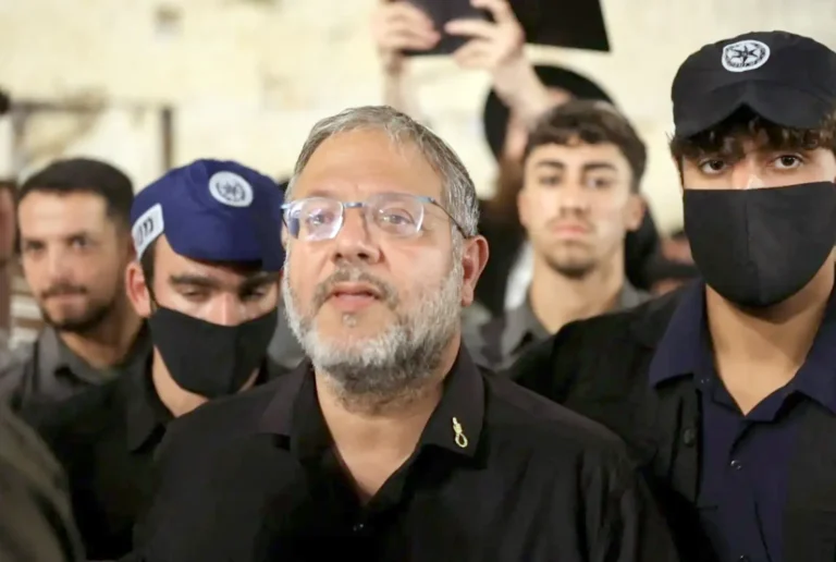 السلطات الإسرائيلية تحقق فى سقوط مسيرة قرب منزل إيتمار بن غفير بمدينة الخليل