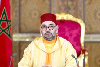 Moroccan monarch King Mohammed VI