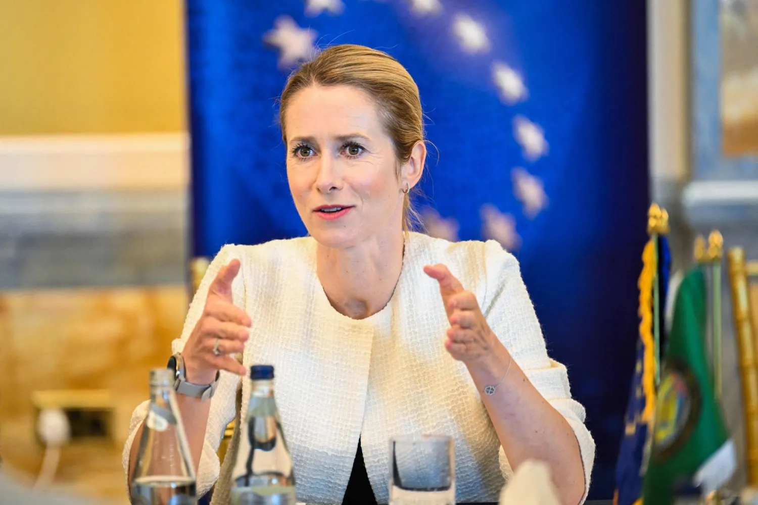 The European Union and Gulf states are demanding the unconditional opening of the Strait of Hormuz
