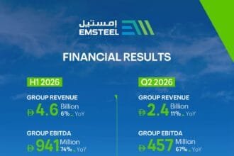 أداء قوي.. 2.4 مليار درهم إيرادات "إمستيل" خلال الربع الثاني
