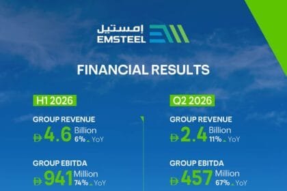 Strong performance.. Emstel's revenues amounted to 2.4 billion dirhams during the second quarter