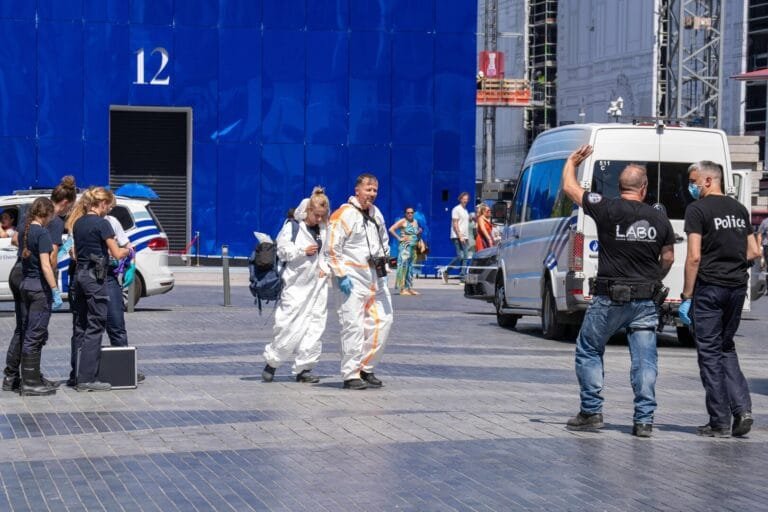 Disaster in Brussels: Five bodies recovered after a massive fire inside a building under construction