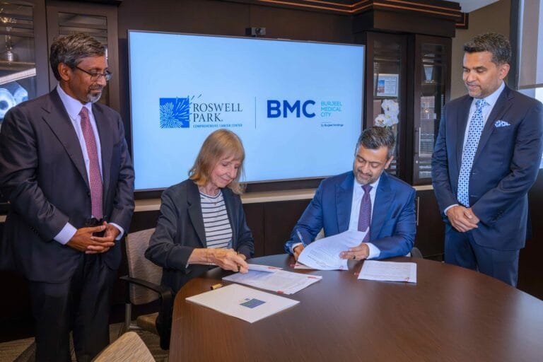 Burjil Medical and Roswell Park collaborate to establish a thoracic oncology surgery program in the UAE
