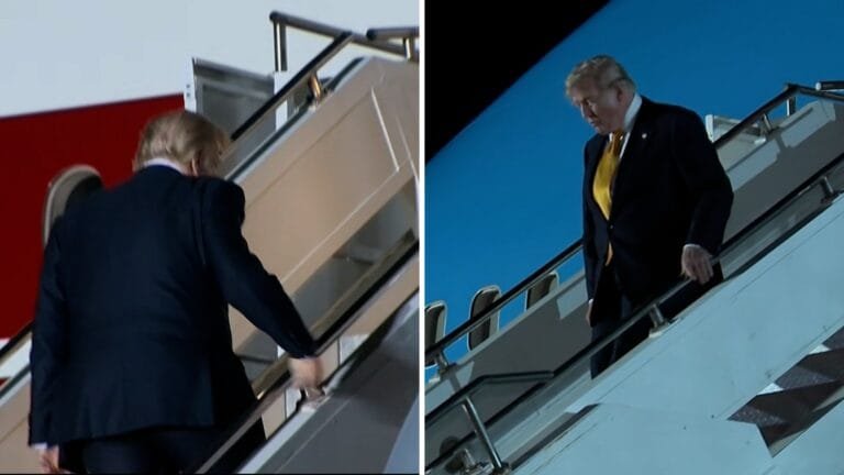 Due to Iranian threats: Trump changes his presidential plane during his visit to Turkey