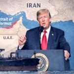ترامب يعلن فرض رسم 20% على سفن الشحن العابرة لمضيق هرمز