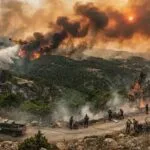 Tunisia is facing widespread forest fires, and the Sirocco winds are further complicating the situation