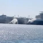 Egyptian government: Initial investigations suggest that the fire on two ships in Damietta port was caused by a drone