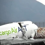 A Pakistani cargo plane crashed into the Arabian Sea off the coast of Karachi