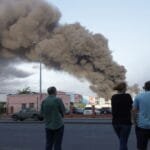 Russian nighttime strikes target Odessa port and drone workshops