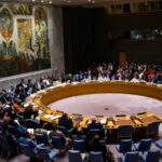 Washington withdraws from Security Council session amid sharp disagreement with France over the Palestinian issue