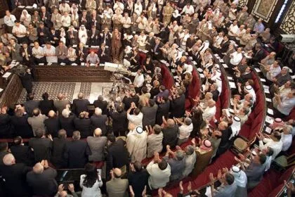 The "Sharia" list for the Syrian People's Assembly elections has been announced amid anticipation of the political scene
