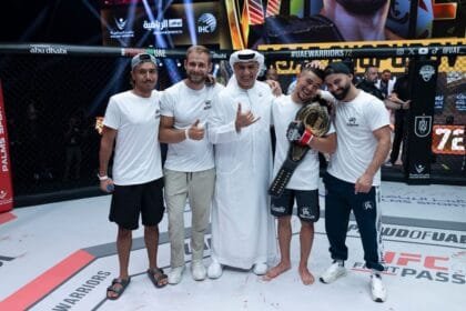 Azerbaijani Shubarov retains the "Bantam" title in the "Emirates Warriors" Championship