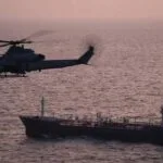 One US helicopter crew member missing after emergency landing in the Arabian Sea