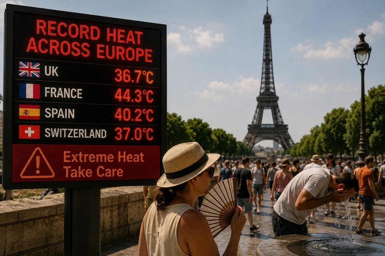 Tragic toll: More than 10,000 excess deaths in Europe due to the record heatwave