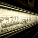 The Bayeux Tapestry arrives safely in London... France reassures the world about the most famous medieval masterpiece