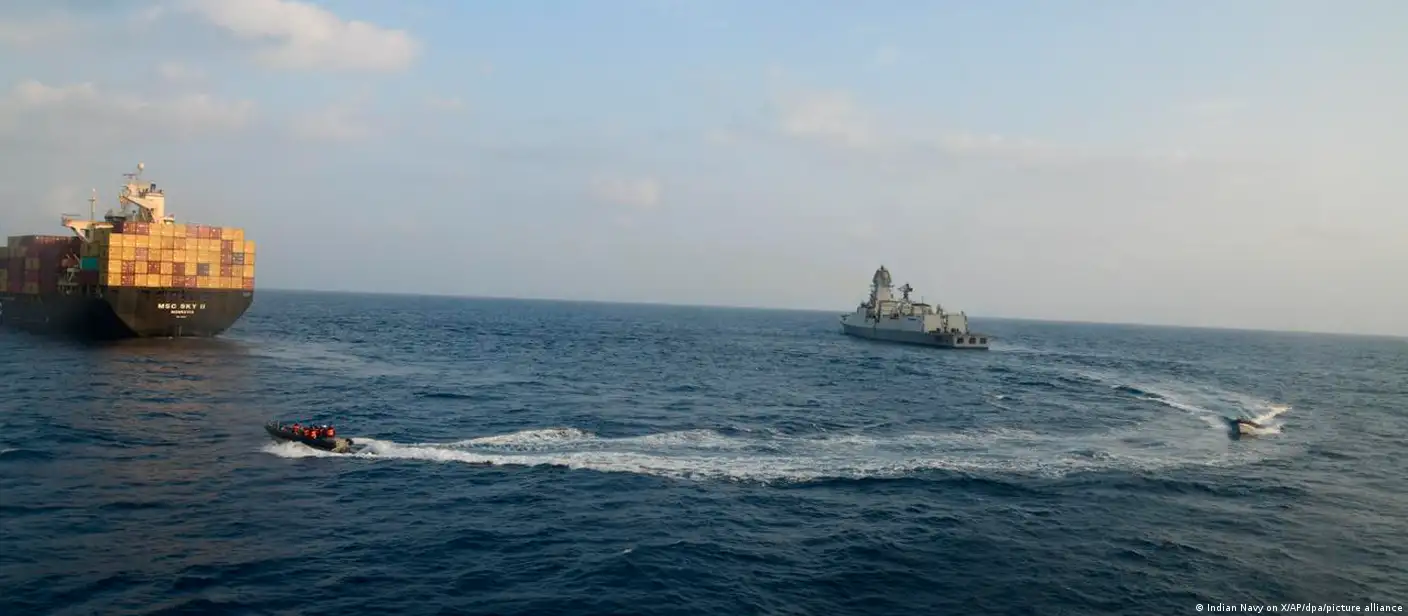 An armed attack targeted a commercial vessel off the coast of Hodeidah in western Yemen