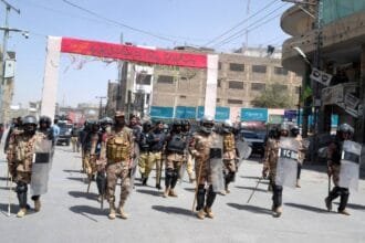 A deadly attack targeting Pakistani security forces leaves 9 dead in Balochistan province