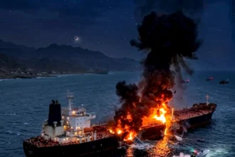هجومان على ناقلتي نفط قرب هرمز يرفعان التوتر في أحد أهم الممرات البحرية