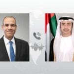 Abdullah bin Zayed and the Egyptian Foreign Minister discuss regional developments and efforts to contain the escalation