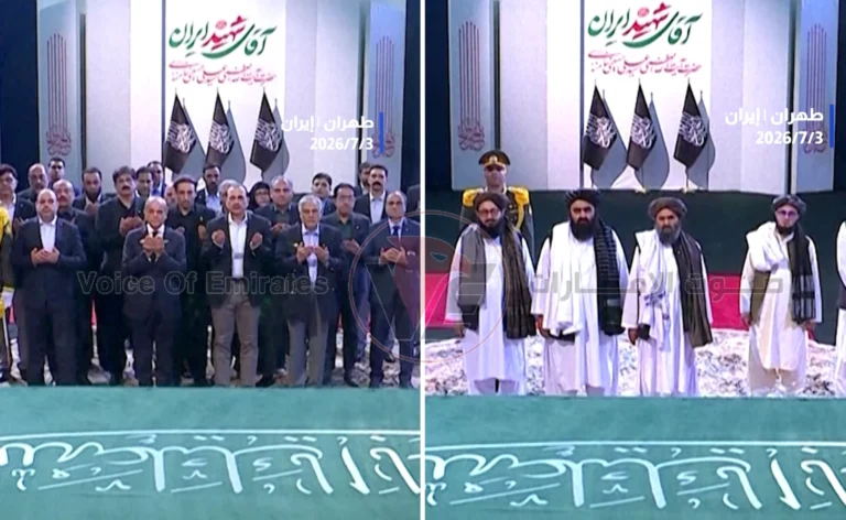 وزير خارجية طالبان ورئيس وزراء باكستان يشاركان في مراسم وداع خامنئي بطهران
