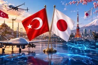Japan's foreign and defense ministers are in Ankara to participate in the NATO summit