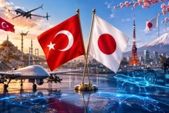 Japan's foreign and defense ministers are in Ankara to participate in the NATO summit