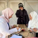 The Chivalrous Knight 3.. The mobile medical clinic continues to provide health services to the people of Gaza