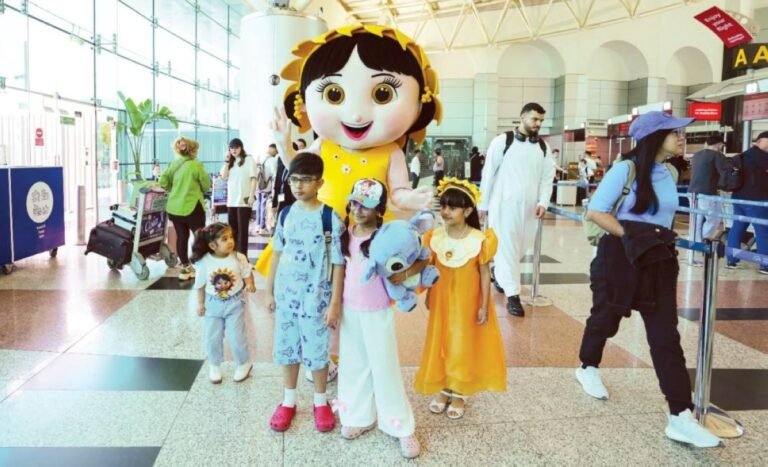 Welcome experience.. Sharjah Summer Offers Celebrate Emirate Visitors at Airport