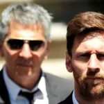 Messi returns to Rosario after his father's death to participate in the farewell ceremony