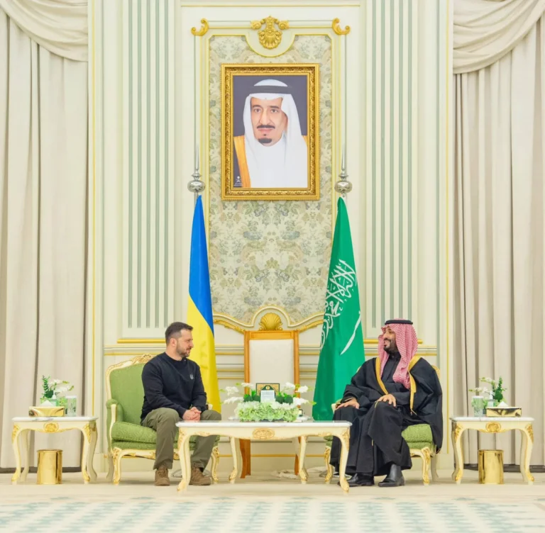 Saudi Arabia and Ukraine discuss international developments and efforts to enhance stability.