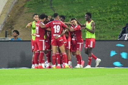 مباراة الشارقة والظفرة