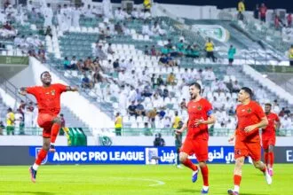 Shabab Al Ahli overturns the score against Khorfakkan with five goals in their opening match of the UAE League