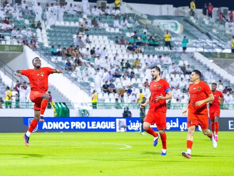 Shabab Al Ahli overturns the score against Khorfakkan with five goals in their opening match of the UAE League