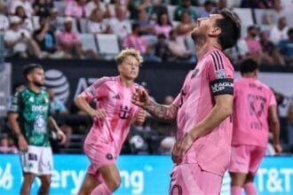 On the night of Messi's return, Inter Miami are eliminated from the League Cup by Lyon