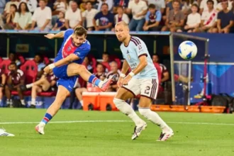 Paris Saint-Germain win the European Super Cup after defeating Aston Villa